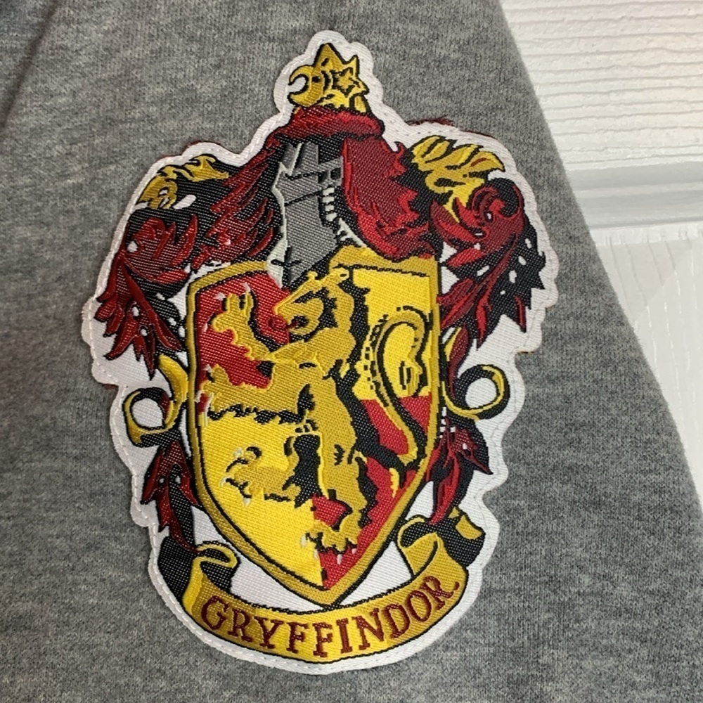 Gryffindor Harry Potter Grey Sweat-shirt Unisex Size Extra Small Crested Emblem - Picture 6 of 8